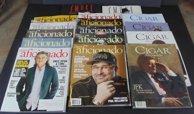 $24.99 • Buy Cigar Aficionado Magazine - 14 Issues @ 2 Issues Smoke Some Vintage