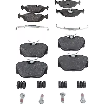 Front And Rear NAO Brake Pad Set For 1987-1991 BMW 325i 1984-1987 BMW 325e • $38.96