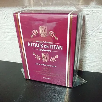 Attack On Titan Fragrance Perfume Eau De Parfum 50ml Mikasa Ackerman Cosplay NEW • $84
