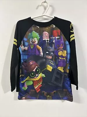 Lego Batman Kids Long Sleeve Tee With Removable Cape - VGC - Size  7 - Unisex • $30