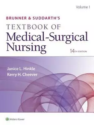 Brunner & Suddarth's Textbook Of Medical-Surgical Nursing - VERY GOOD • $10.55