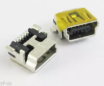 1pc B Type Mini 5pin USB Female Jack SMT Socket Connector For Cell Phones • $1.23