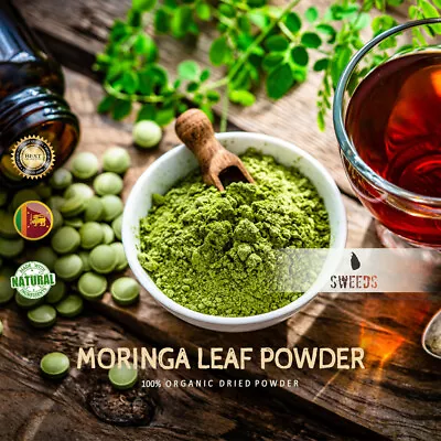 DRIED MORINGA Oleifera Leaves Powder Energy Booster Supplement Organic Superfood • $2.14