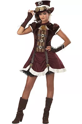 Victorian Steampunk Girl Tween Child Costume • $59.99