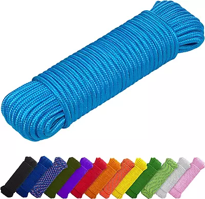 Rope – 150 Feet X 1/4 Inch (7Mm) – Strong All-Purpose Utility Rope – Camping Cr • $16.66