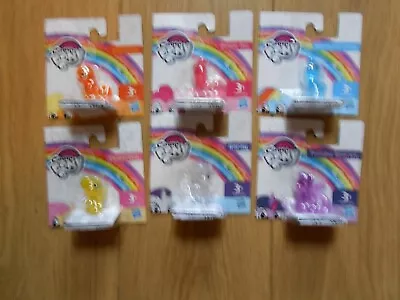 My Little Pony Mini Figures X 6  Hasbro  New • £13.48