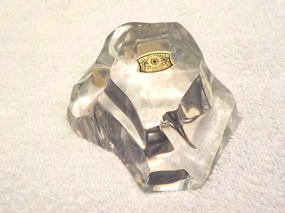 $12 • Buy Val St Lambert Iceberg Paperweight