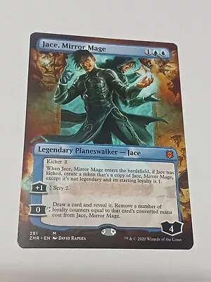 MTG Jace Mirror Mage (Borderless) – Zendikar Rising Card # 281 • $3.99