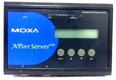 MOXA DE-302 NPort Server Lite • $250