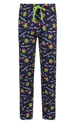 Mens Pyjama Bottoms Christmas Theme Ex Uk Store  Merry Whatever  Pj Lounge Pants • £10.99