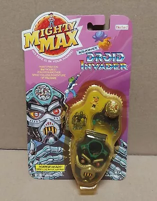 Mighty Max Horror Heads Droid Invader New Bluebird Vintage 1992 • $37