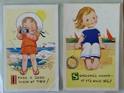 2 X Postcards  Artist  Mabel Lucie Attwell Children's Postcards  • £1.50