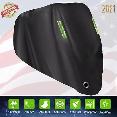 Motorcycle Cover Waterproof Heavy Duty For Winter Outside Storage XXL Snow Rain! • $31.49