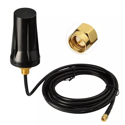 4G LTE Fixed Screw Mount Omni-directional SMA Male Antenna For 4G LTE Router • $9.74