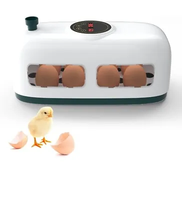 Cliseve Digital Mini Egg Incubator 8-16 Eggs Poultry Hatcherfor Hatching Eggs... • $32