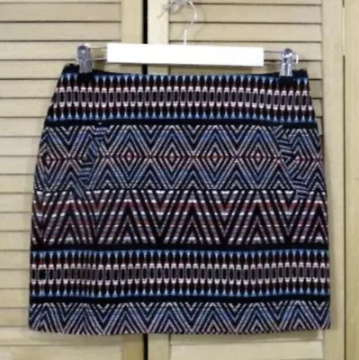 See U Soon Tribal Print Colorful Mini Skirt S • $15.99