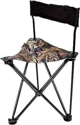 Portable Folding Design Hunting Lightweight Tripod Blind Chair With Backrest Mo • $46.99