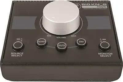 Big Knob Series Passive 2X2 Studio Monitor Controller (BIG KNOB PASSIVE) • $96.99
