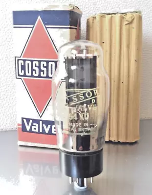 Cossor 54KU Valve Tube Boxed For Amplifier Leak Quad U52 GZ34 53KU KT66 PX25 • £60