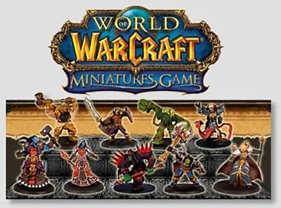 Wow Warcraft Miniatures Core Mini Complete Set 66-minis New Sealed! • $129.75