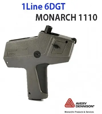 Monarch Avery Dennison 1110 Label Machine Pricing Gun One-Line Good Condition • $45