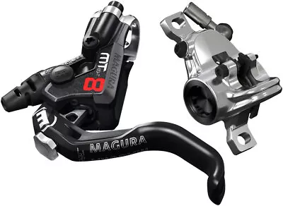 Magura MT8 Pro Disc Brake And Lever - Front Or Rear Hydraulic Post Mount Blac • $167.20