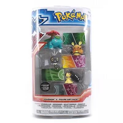 VENUSAUR DEDENNE SCATTERBUG & MAWILE Pokemon SEALED NIB 4-Pack TOMY Figures • $74.99