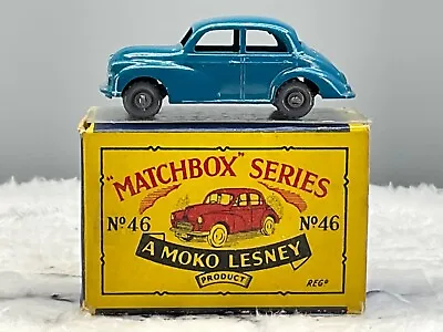 Moko Matchbox No.46A Morris Minor 10001958 MintGenuine In Original BoxN.O.S • $346
