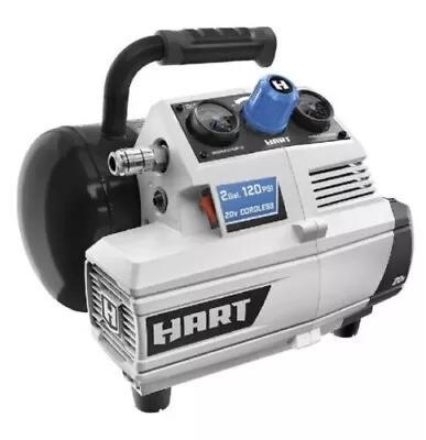 NEW (TOOL ONLY) HART 20-Volt 2 Gallon Compressor Kit (NO BATTERY INCLUDED) • $99.50