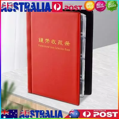 120 Pockets Coins Album Book Coins Collection Book Household Display Articles • $9.99