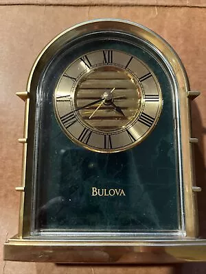 Bulova Desk Alarm Clock In Working Condition • $8.97