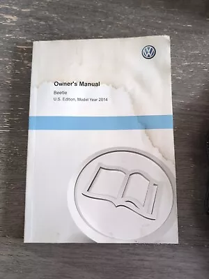 Volkswagen Beetle Owners Manual Model Year 2014 / 370 Pages • $39.99