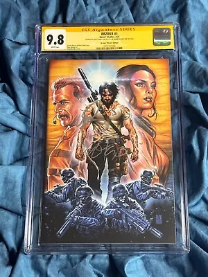 CGC SS 9.8~Brzrkr #1~1:50 Virgin~Keanu Reeves~SIGNED Mark Brooks+Matt Kindt~1006 • $38