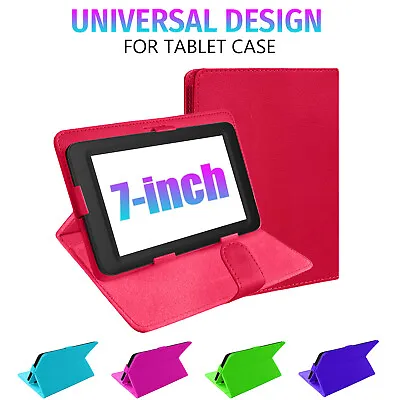 Magnetic Flip Cover Universal 7-inch Tablet Case For All Lenovo 7  Tab Series • £2.99