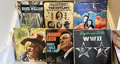 $5 • Buy $6 Country Music Vinyl LP's No Limit With $6 Shipping Per Order