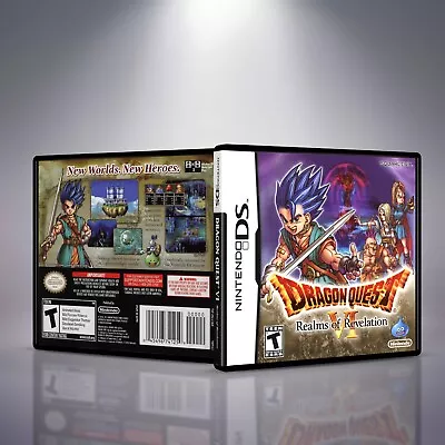 Dragon Quest VI: Realms Of Revelation - Nintendo DS Cover W/ EU STYLE Case • $11.99