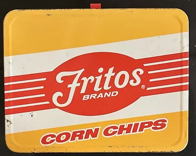 Vintage Fritos Metal Lunch Box 1975 No Thermos Great Condition • $69.99