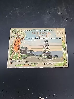 Antique Souvenir Folder Of The Mohawk Trail Through The Berkshires  Book 1920s  • $109.99