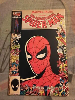 Marvel Tales The Sensational Spiderman #193 25th Anniversary Border 1986 • $10.99