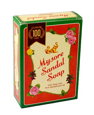 Mysore Sandal Soap Natural Sandalwood  For Skin Care - 75 Gram • $8.18
