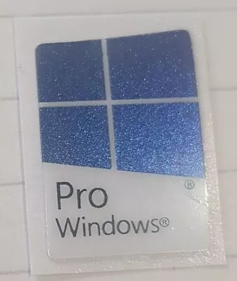 Windows 11 Pro Sticker Blue Laptop NUC Computer PC Badge Case Label Logo QTY 1 • £3.49