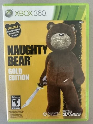 $24.97 • Buy Naughty Bear Gold Edition (Xbox 360, 2011) Game & Case - Tested W/ Free Shipping