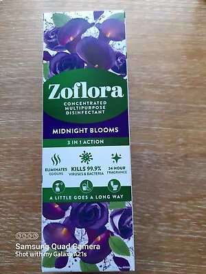£7.99 • Buy Zoflora   Midnight Blooms Concentrated Disinfectant  250 Ml 