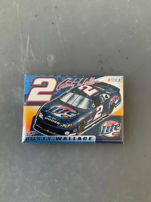 Rusty Wallace NASCAR Miller Lite Refrigerator Magnet • $8.99