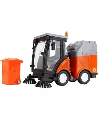 Road Sweeper Car Garbage Truck Simulation Model Engineering Toy • £14.99