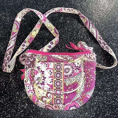 Vera Bradley Very Berry Paisley Small Crossbody Bag • $13