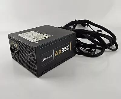 Corsair Ax850 850w Psu Modular Power Supply With Set Of Cables And Uk Power Cord • £54