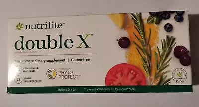 Amway Nutrilite Double X 31 Day Supply Refill Exp 9/2025 • $56.99