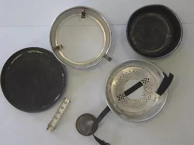 VTG TRANGIA STORM COOKER STOVE COOK MESS SET Alcohol Burner Handle Lid  SWEDEN • $39.99