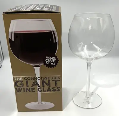 25oz Oversized Giant Wine Glass That Holds A Bottle Of Wine 750ml • $19.95